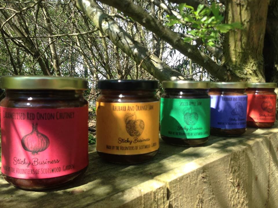 Pear & Walnut Chutney: Scotswood Community Garden
