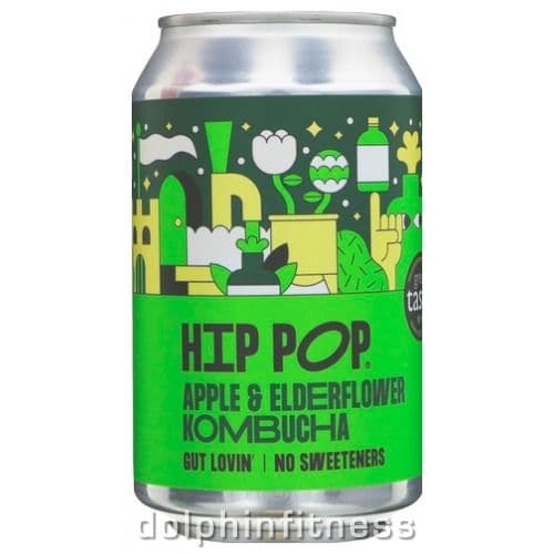 HIP POP Apple & Elderflower Kombucha