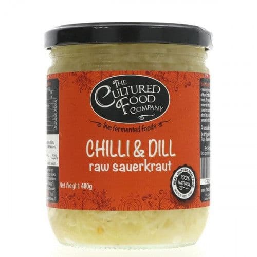 Cultured Food Co. chilli-dill-raw-organic sauerkraut