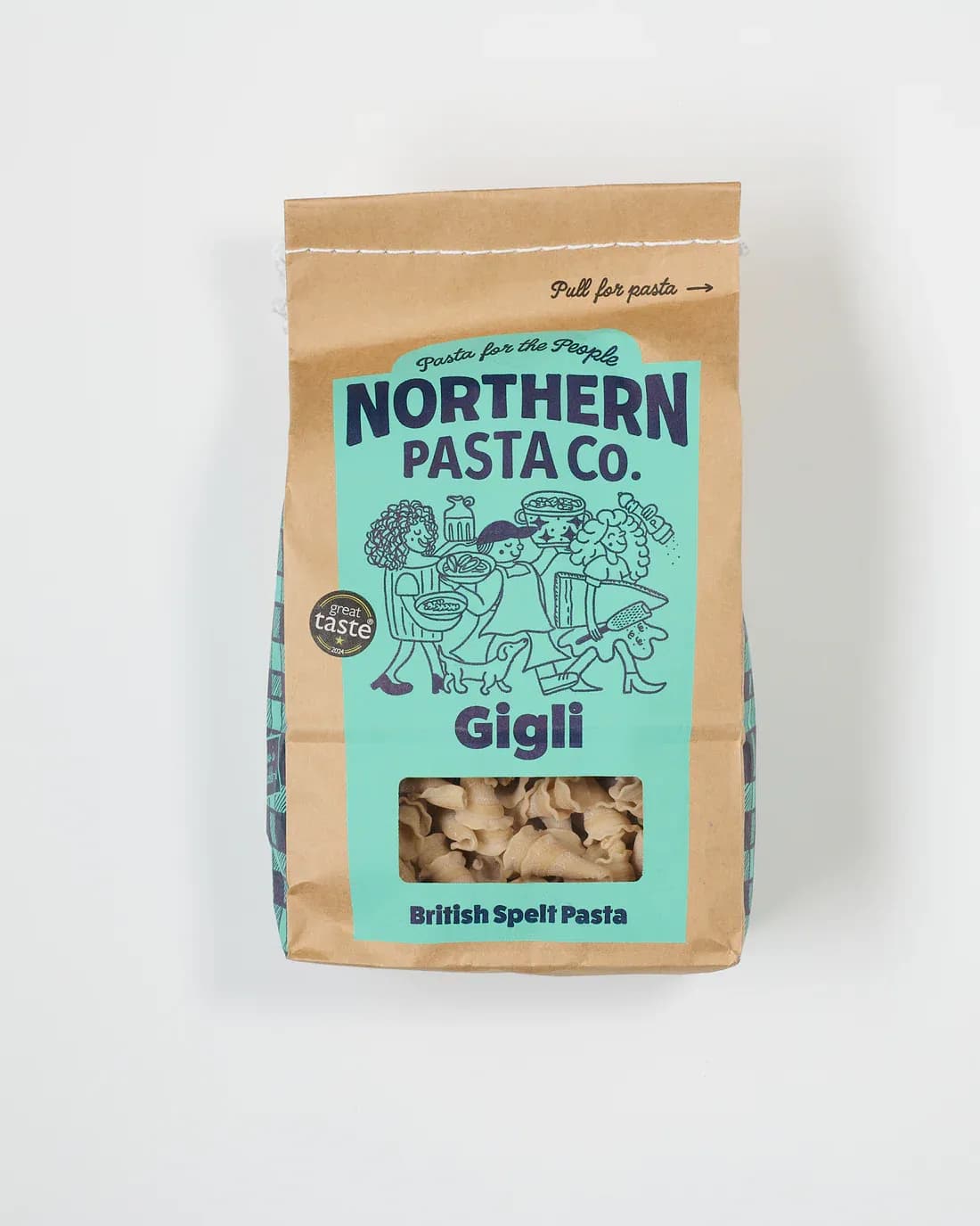 Northern Pasta Spelt Gigli: 450g