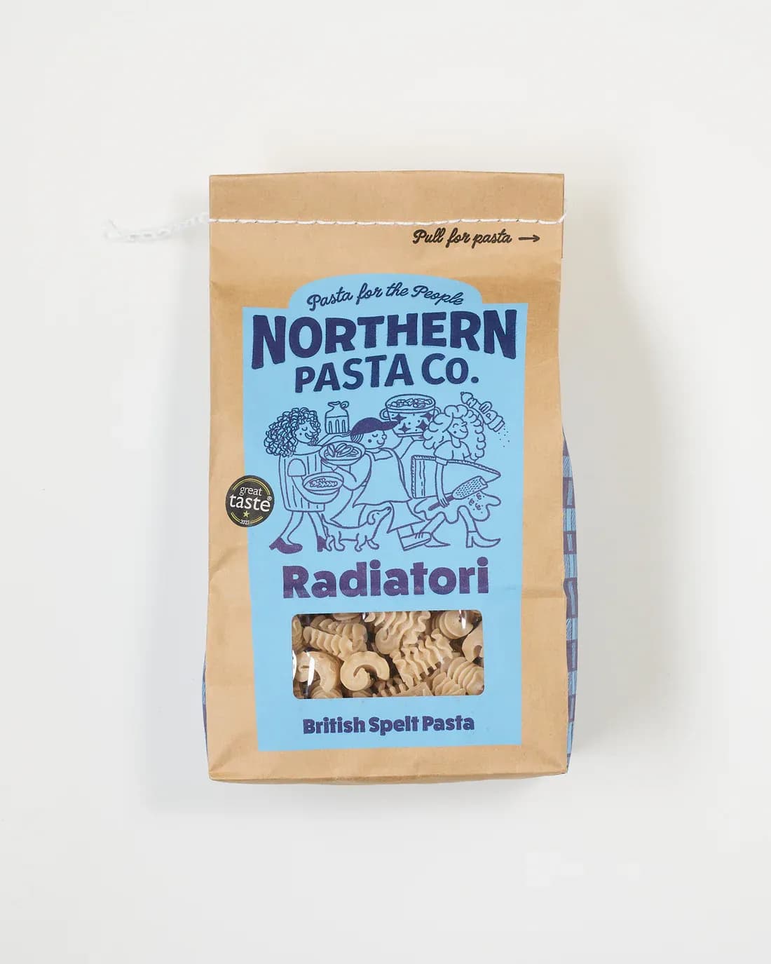 Northern Pasta Spelt Radiatori: 450g