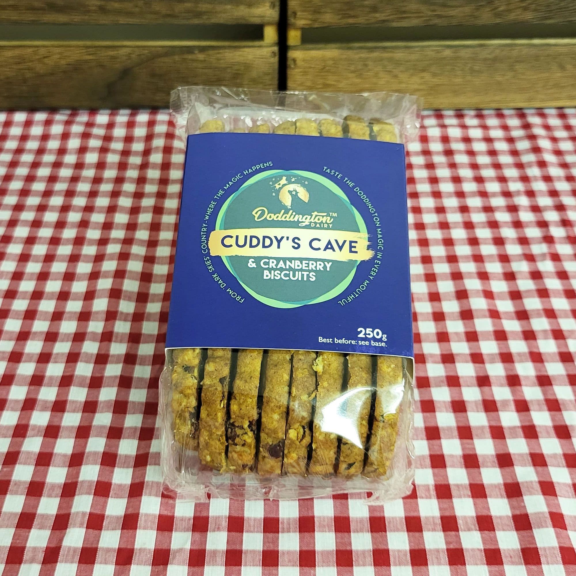 Doddington Cuddy's Cave & Cranberry Biscuit: 250g