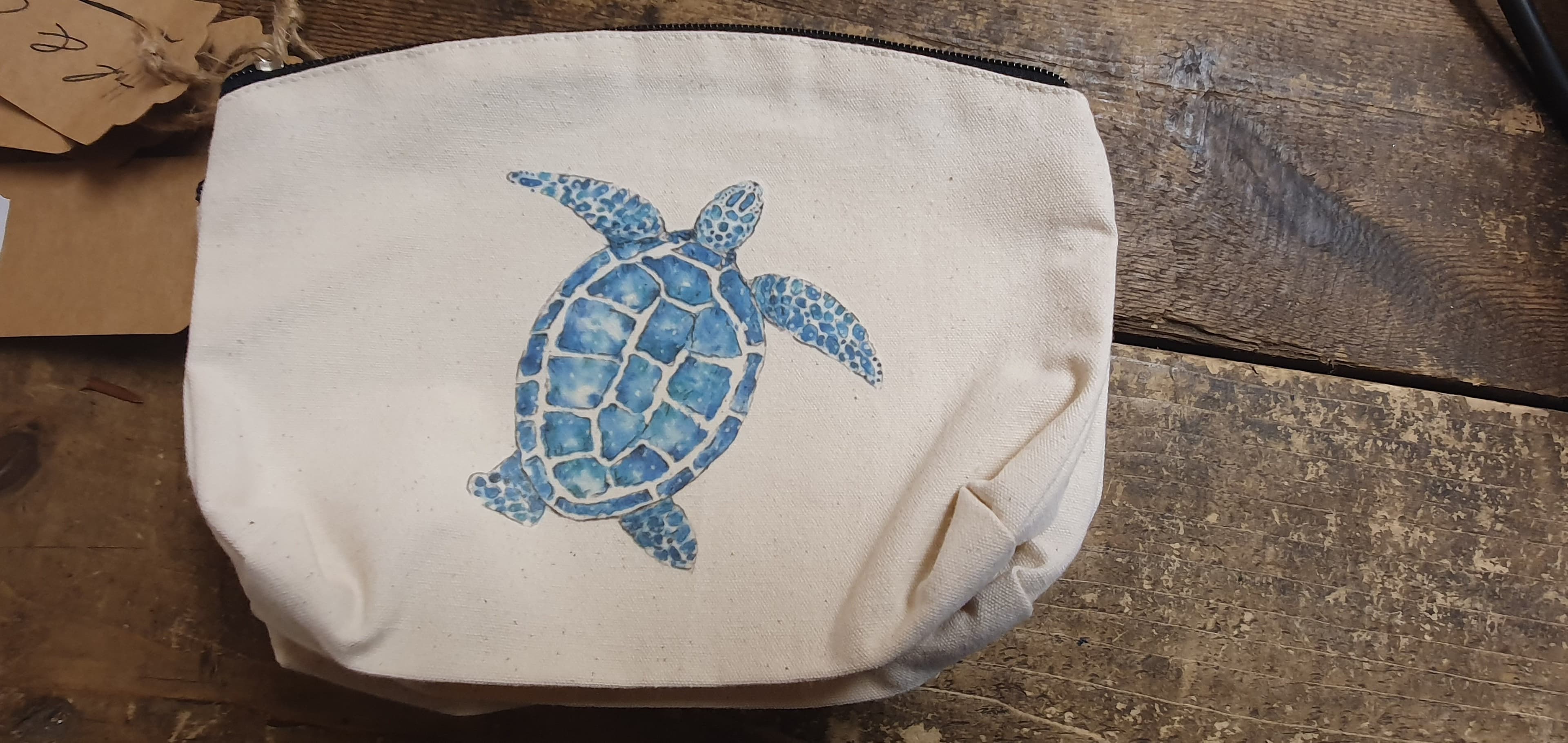 Turtle Design Pencil Case/Gift Bag 