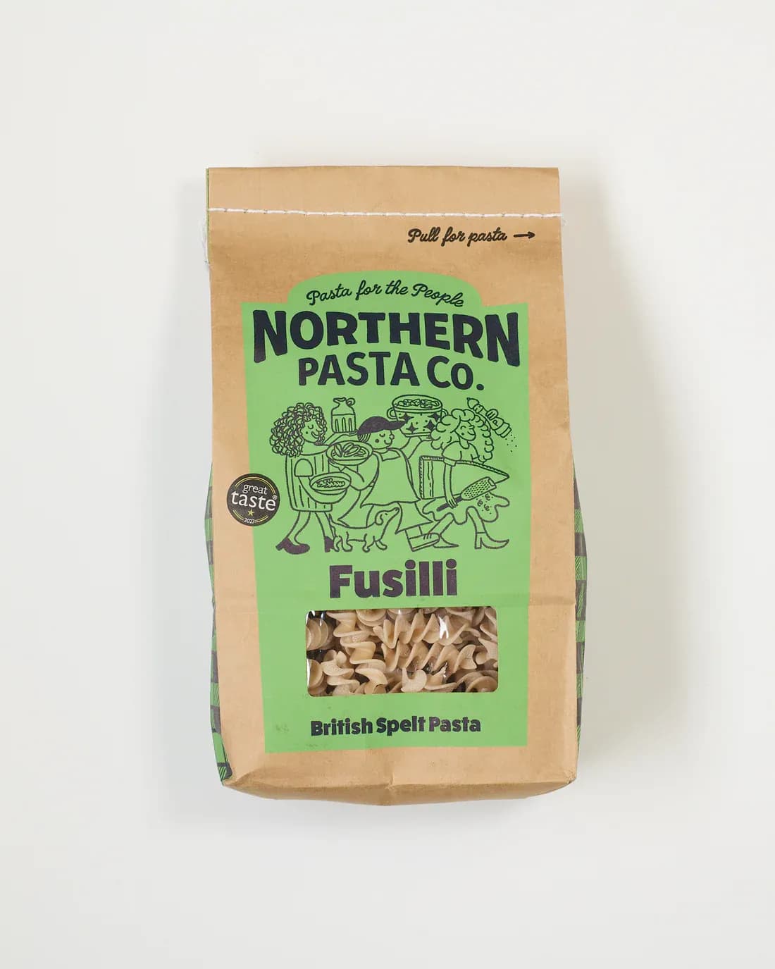 Northern Pasta Co. Spelt Fusilli: 450g