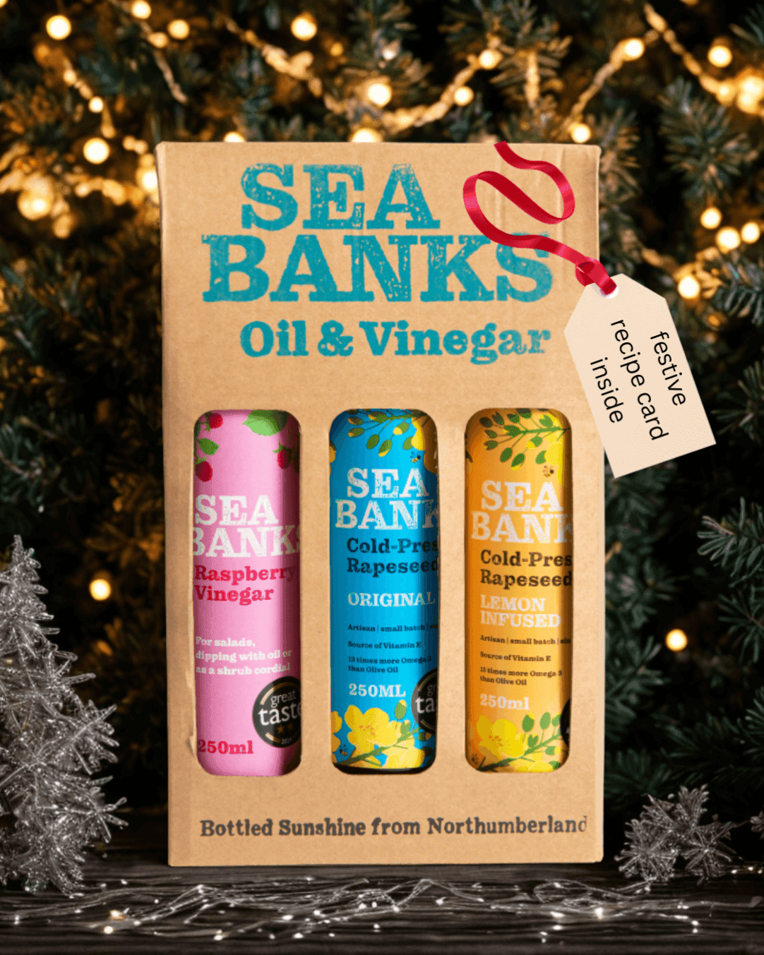 Original, Lemon and Raspberry Gift Set: Seabanks (As Seen on James Martin)